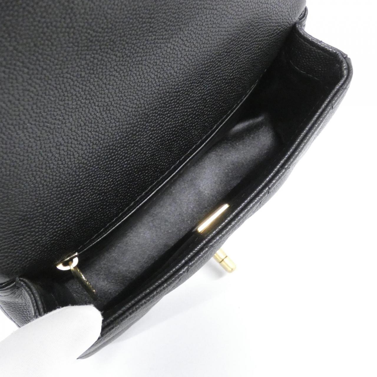 シャネル AS3829 キャビアスキン ショルダーバッグ