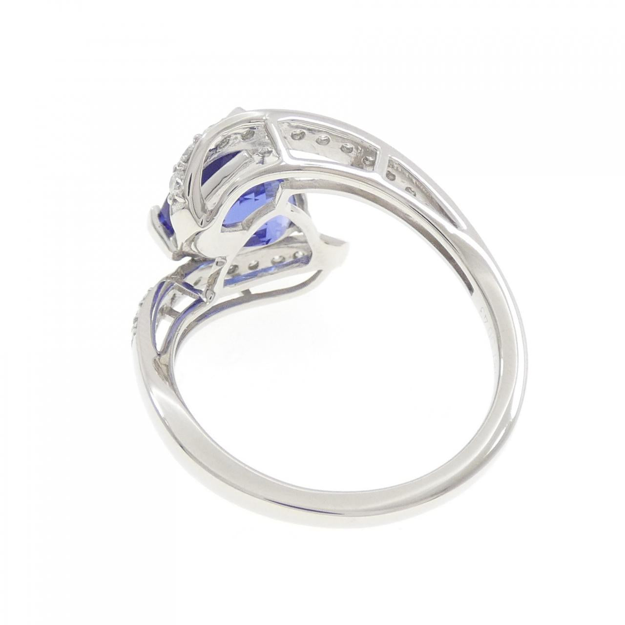 GSTB タンザナイト プラチナ リング