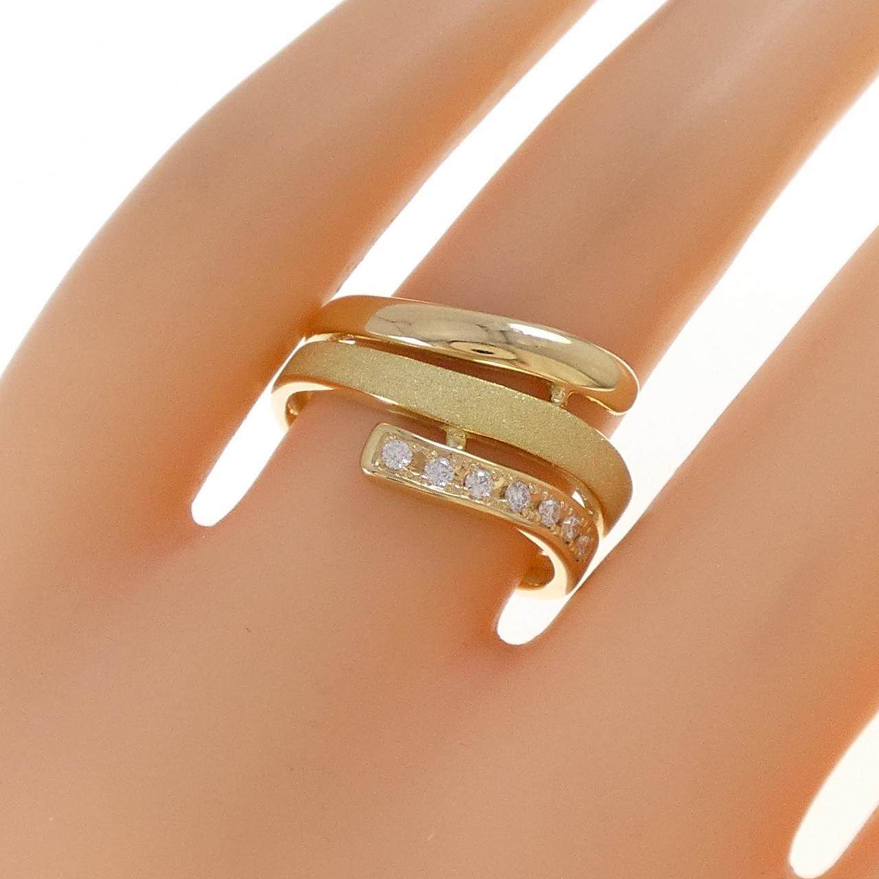 タムラムネタカ Au750 ダイヤモンドリング