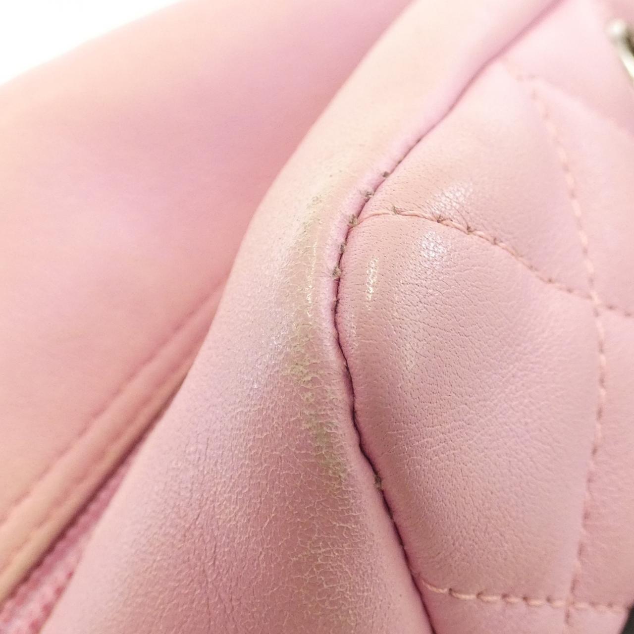 シャネル カンボン ライン カーフ ショルダー バッグ