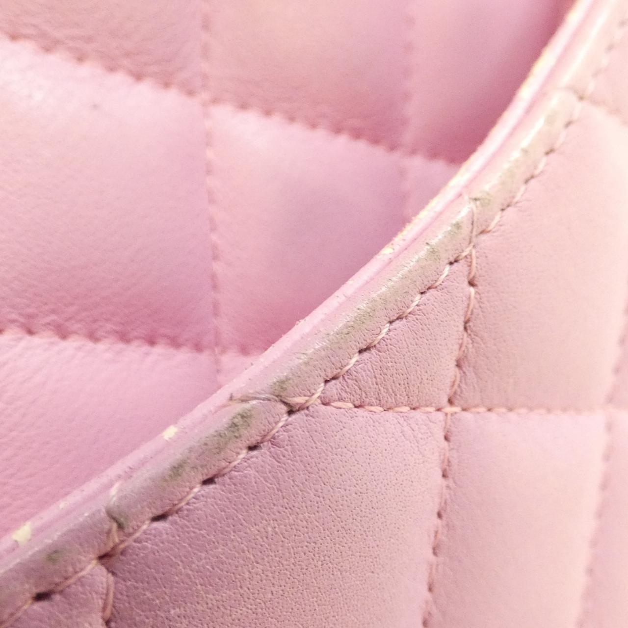 シャネル カンボン ライン カーフ ショルダー バッグ