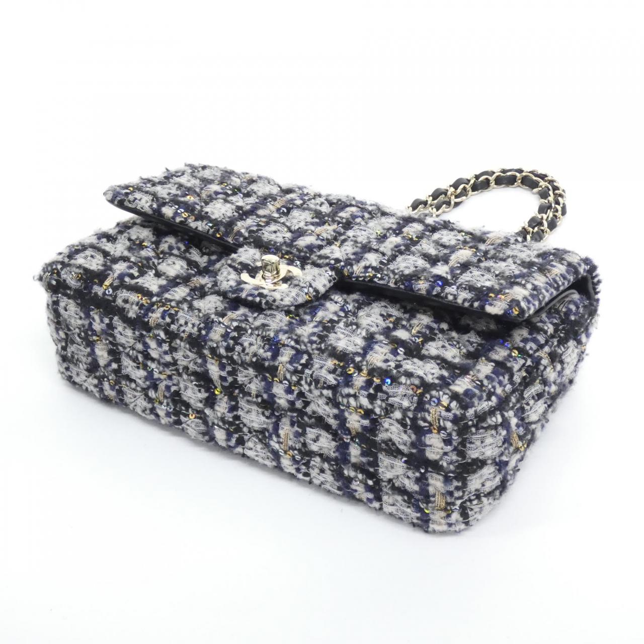 シャネル 1112 ツイード ショルダー バッグ