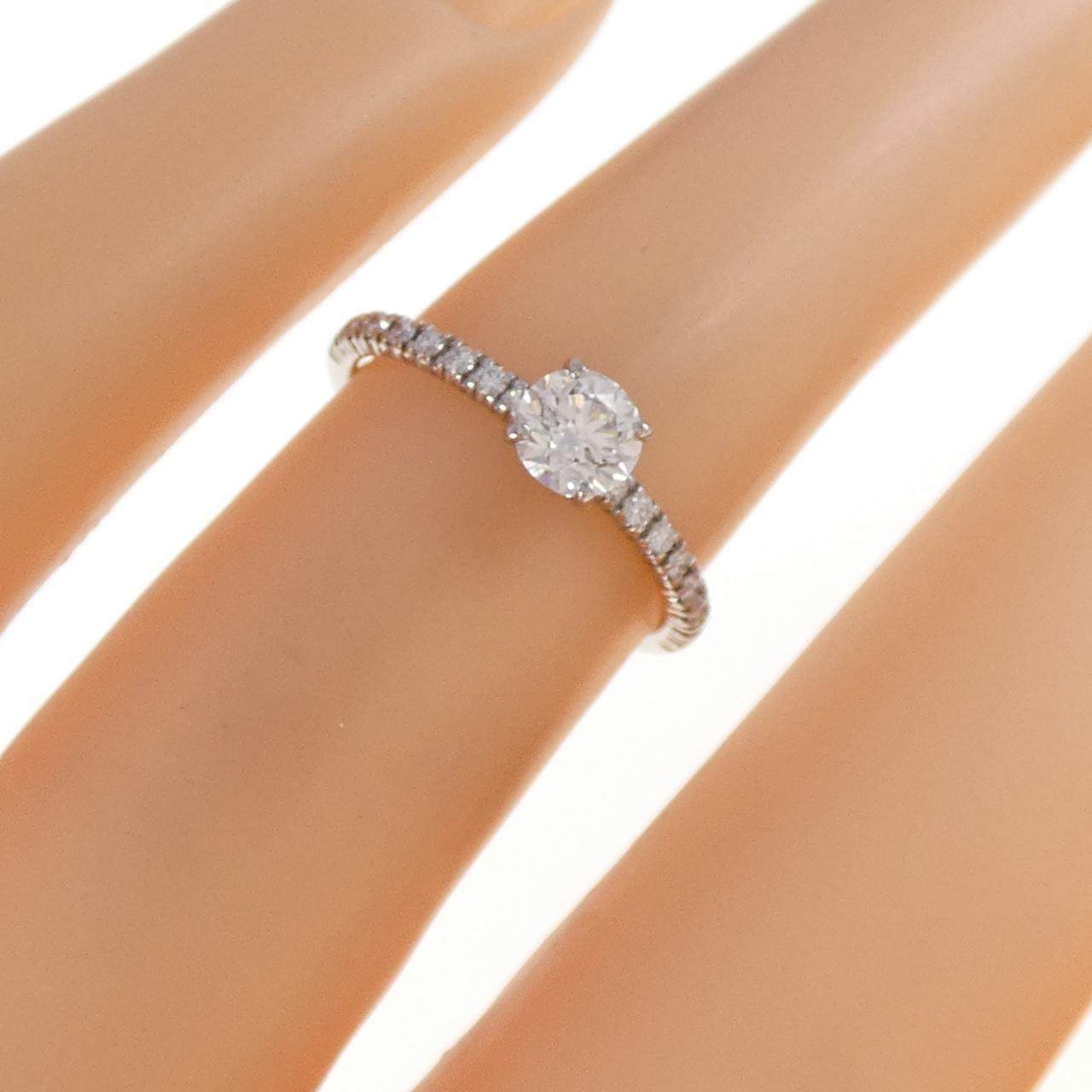 カルティエ エタンセル プラチナ ダイヤモンド リング 5号