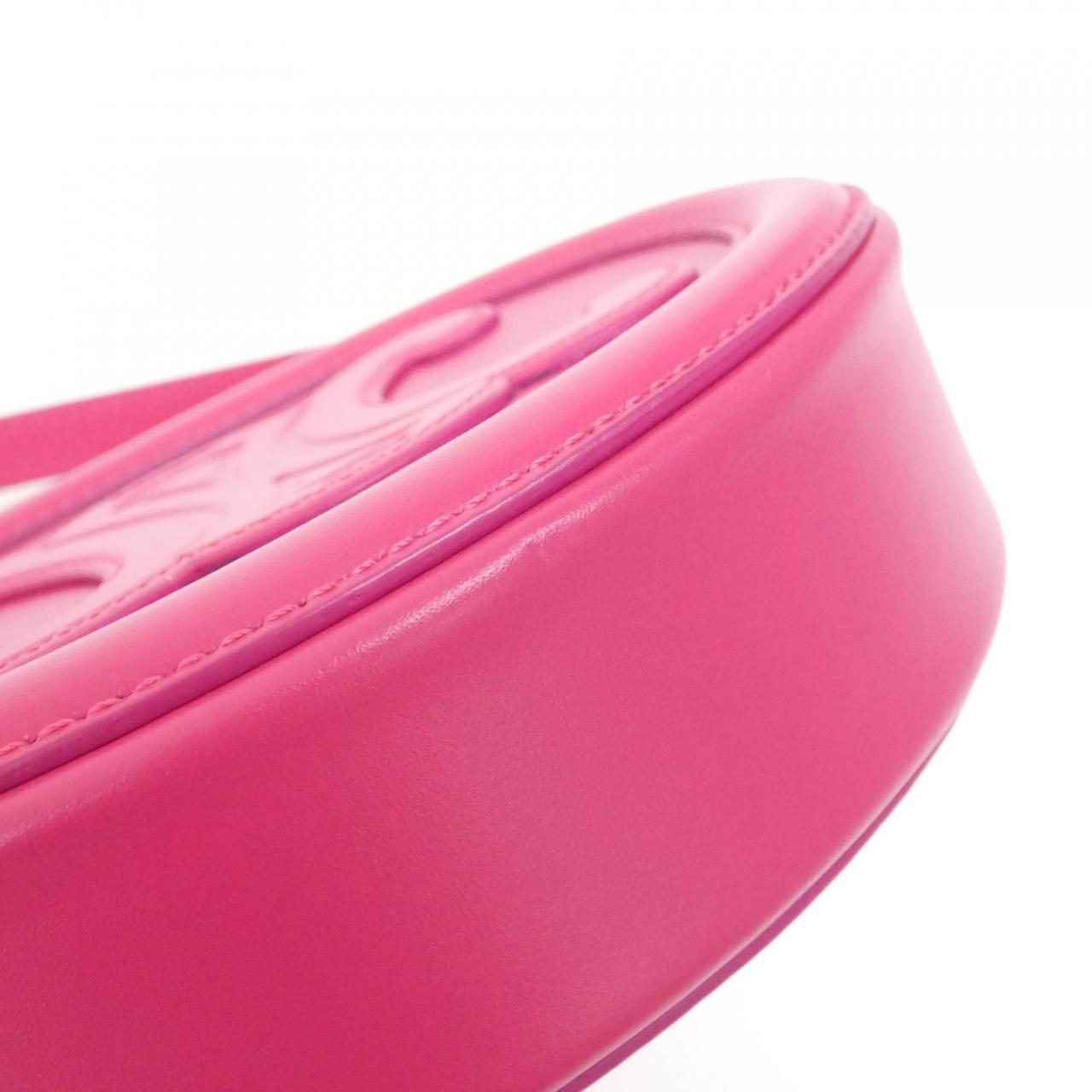 セリーヌ Crossbody Oval Purse カーフ ショルダーバッグ