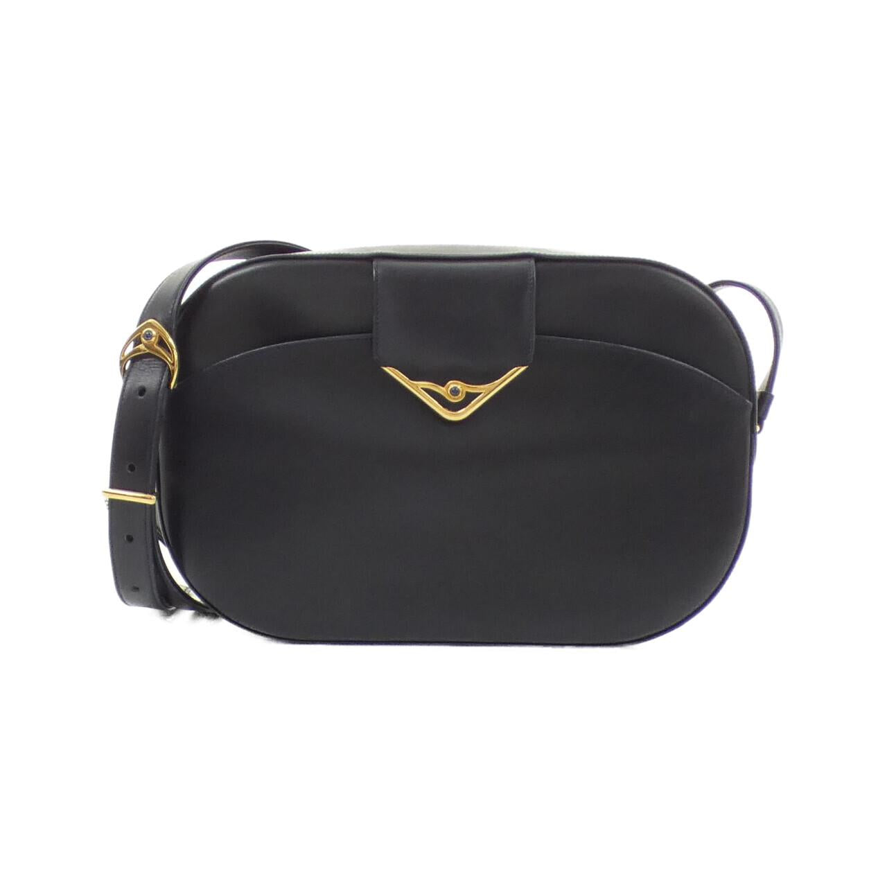 カルティエ S DE CARTIER レザーショルダーバッグ