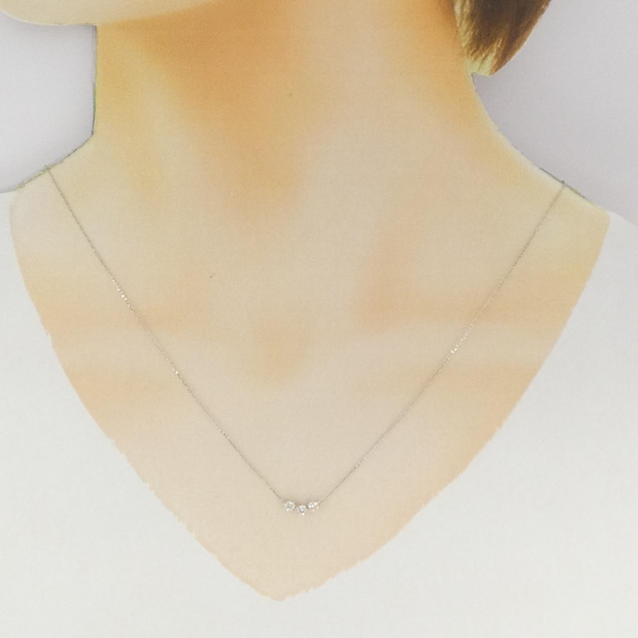 Pt950/PT850 ダイヤモンドネックレス