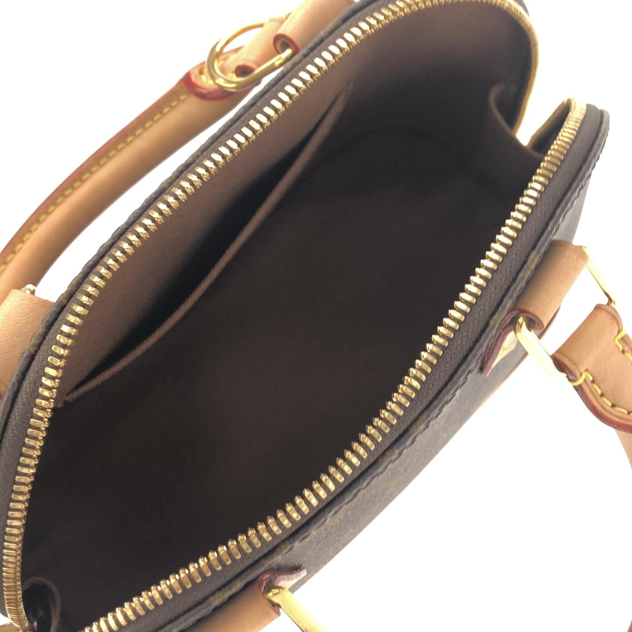 ルイヴィトン アルマBB モノグラム コーティングキャンバス ハンドバッグ