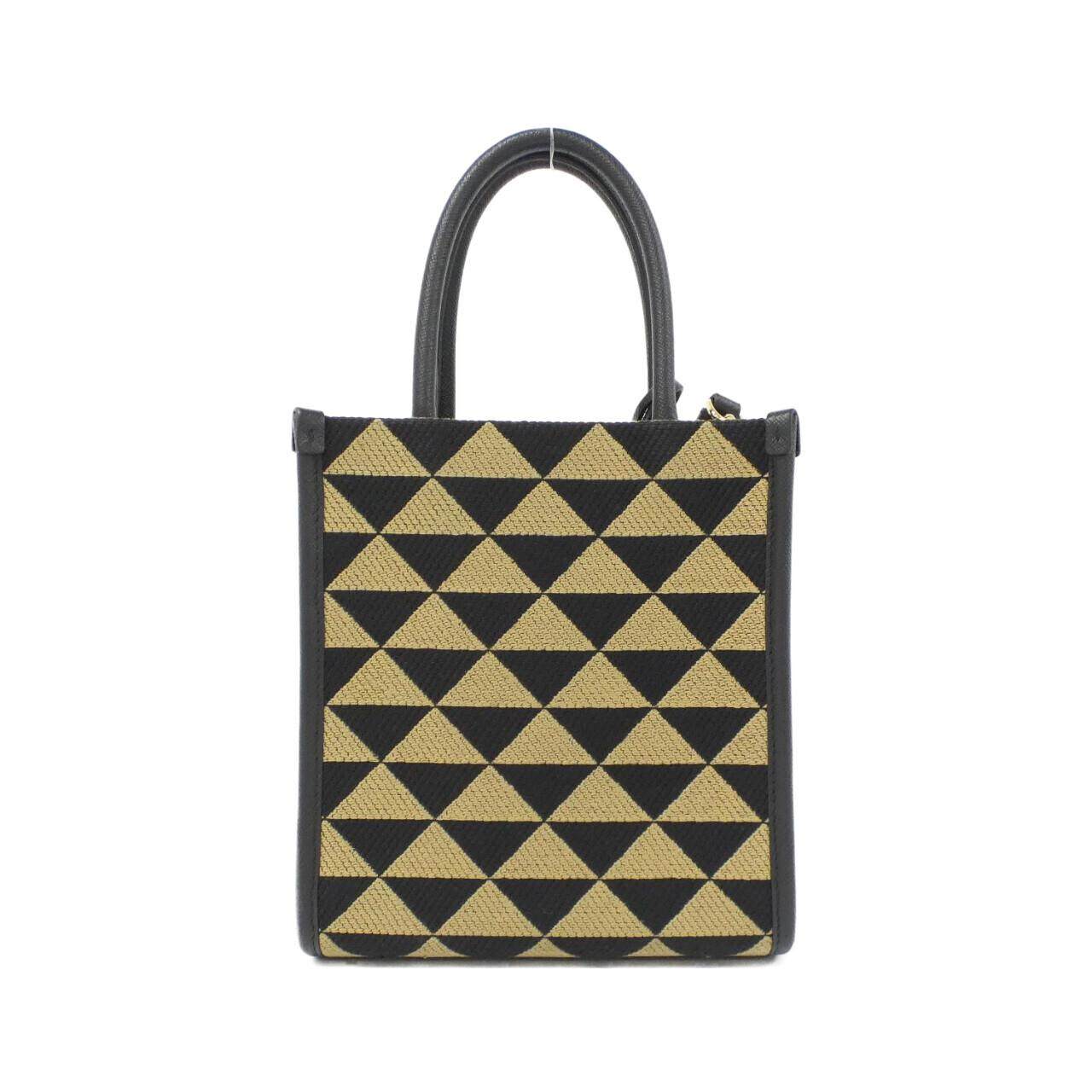 プラダ TRIANGOLO JACQUARD ショルダーバッグ