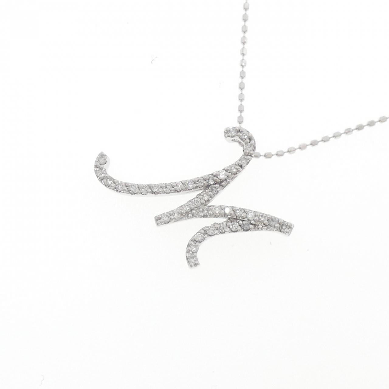 Siren Azurro イニシャル ネックレス Au750 ゴールド