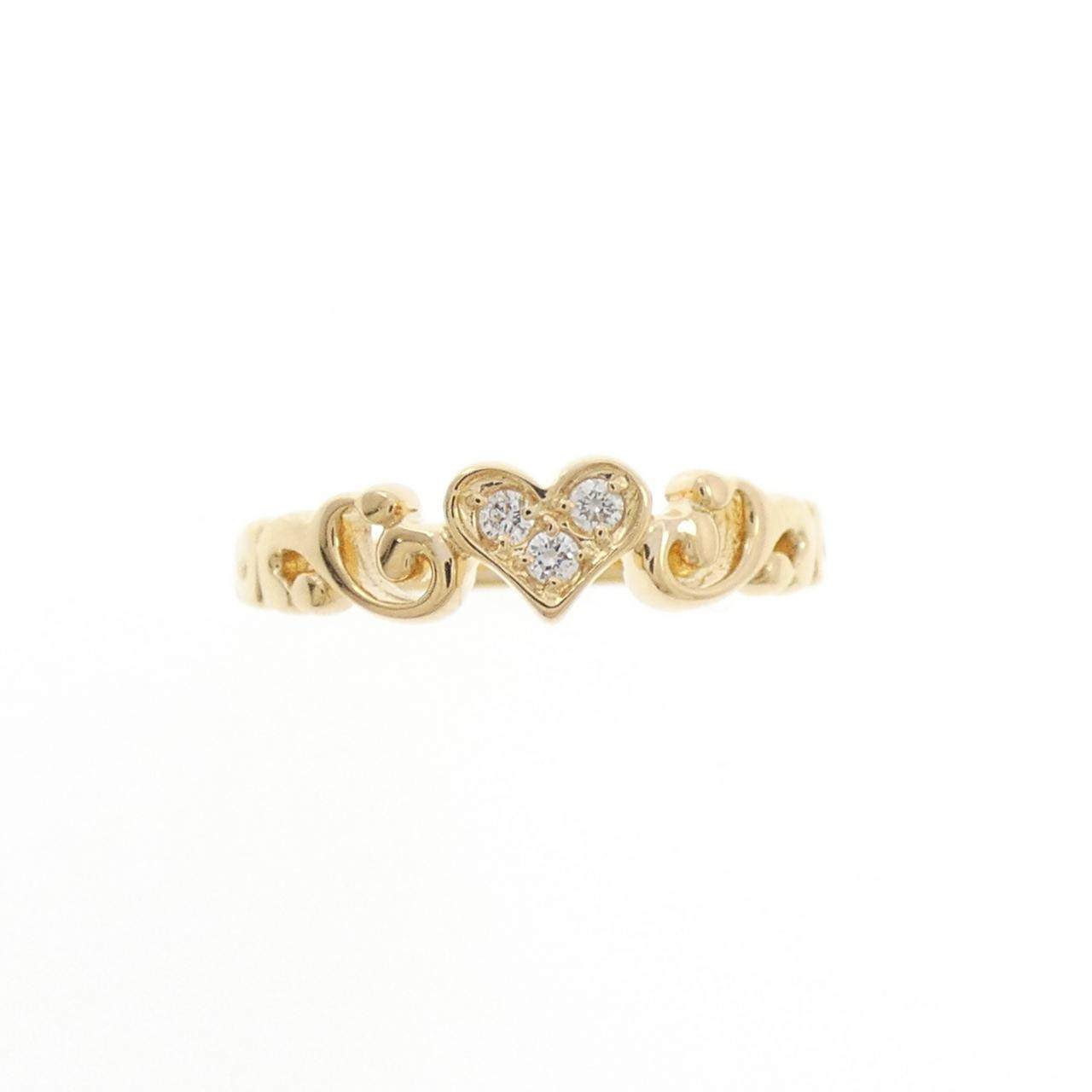 スタージュエリー Au750 ダイヤモンドピンキーリング