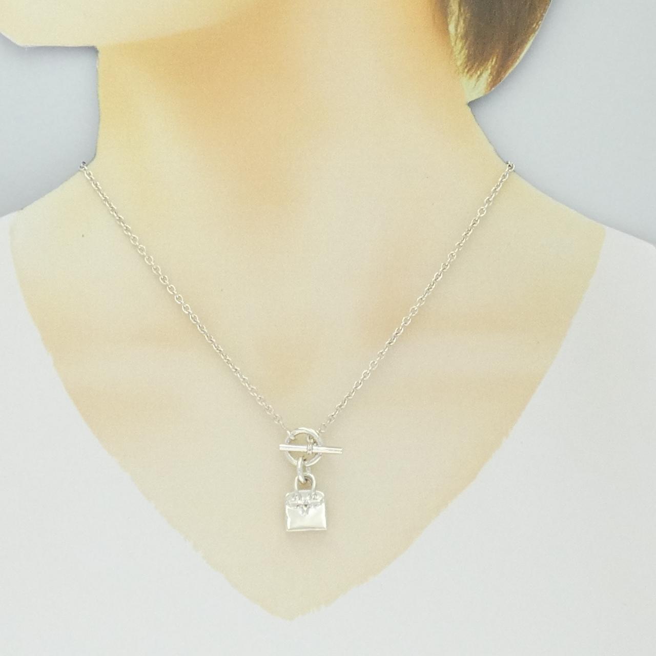 エルメス アミュレットバーキン 925シルバー ネックレス