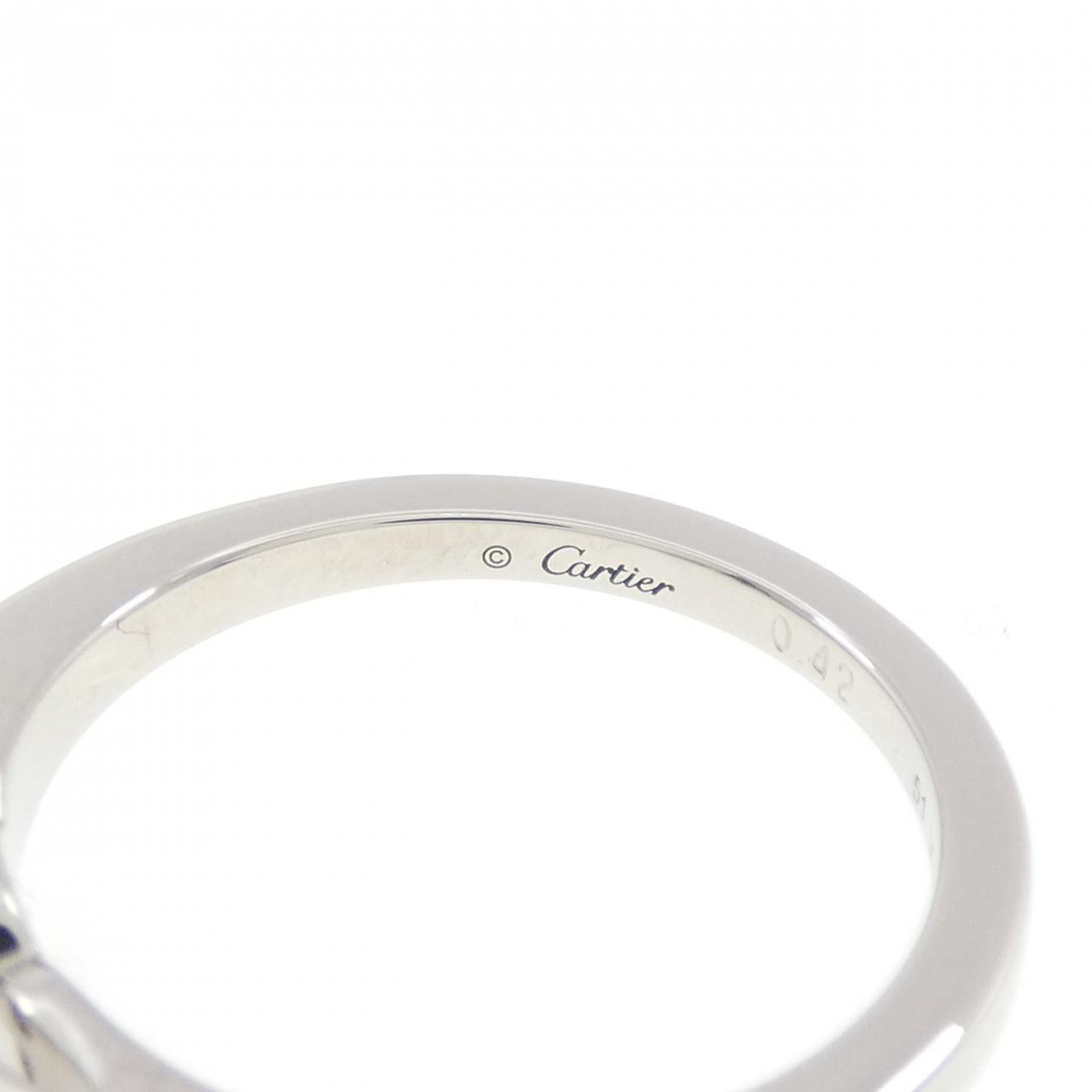 カルティエ バレリーナ プラチナ950 リング