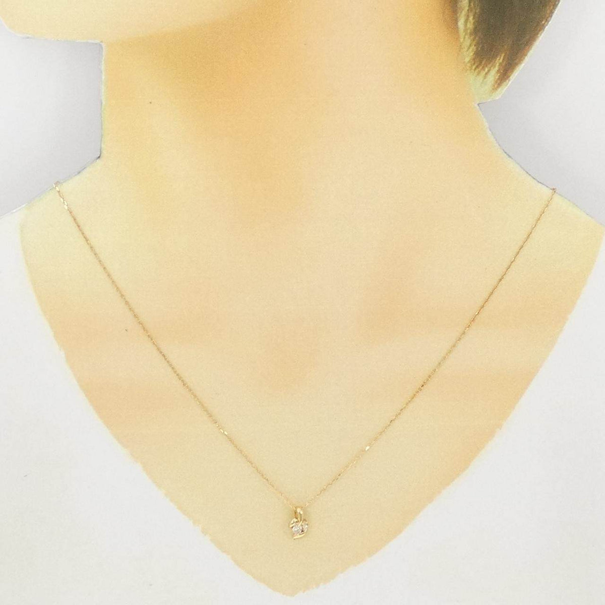 K18YG ダイヤモンドネックレス