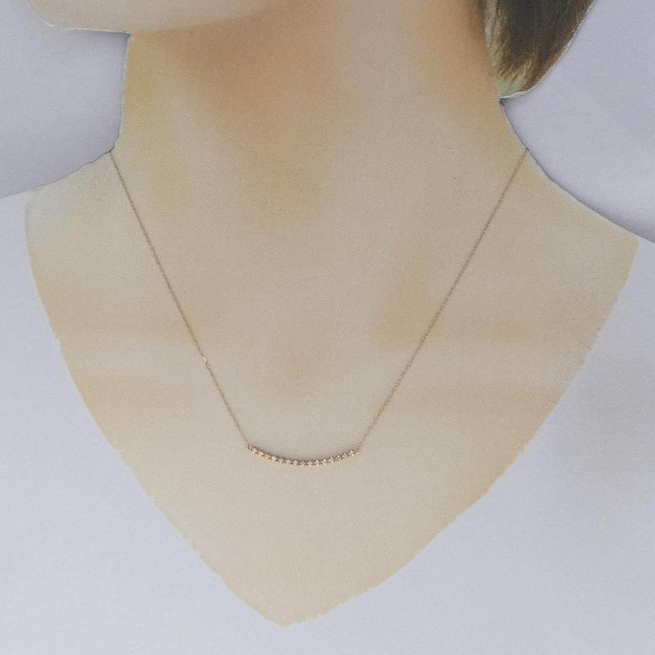 Au750ダイヤモンドネックレス