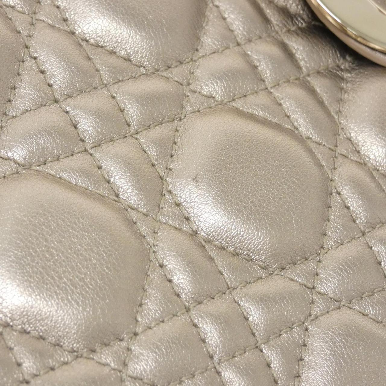 クリスチャンディオール MY ABCDIOR レディディオール スモール カーフ ハンドバッグ