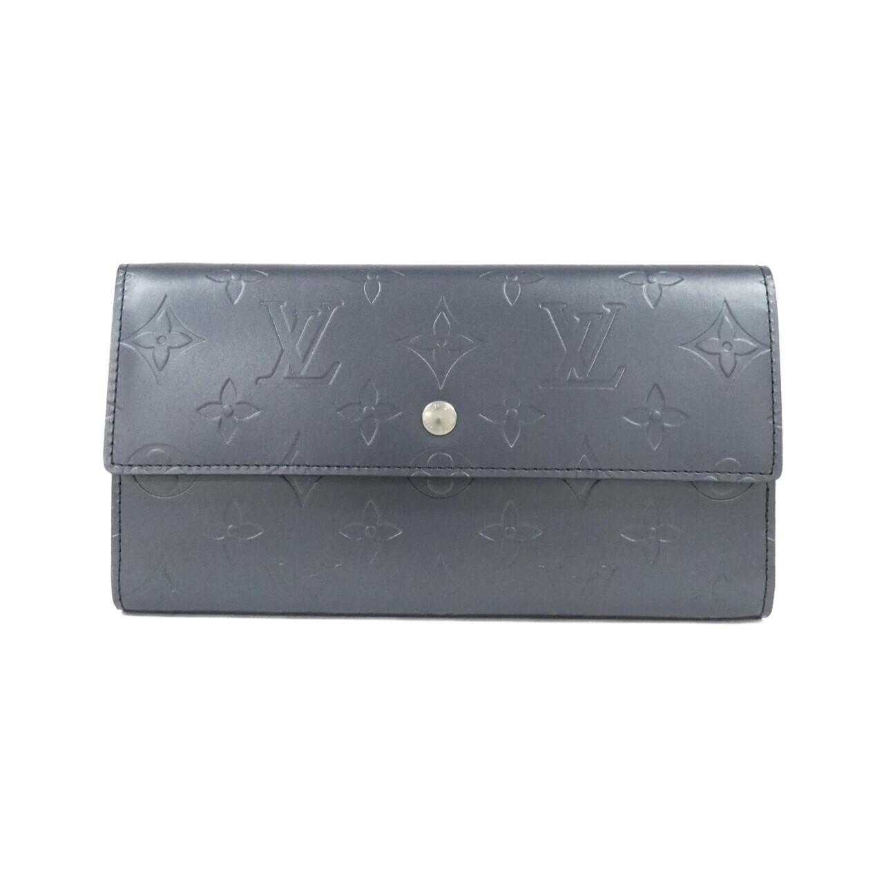 ルイ・ヴィトン モノグラム マット ロング ウォレット