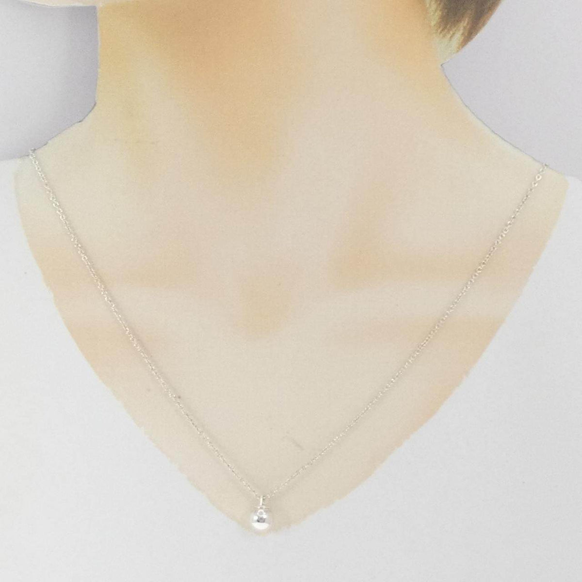 ティファニー 925シルバー ボールネックレス