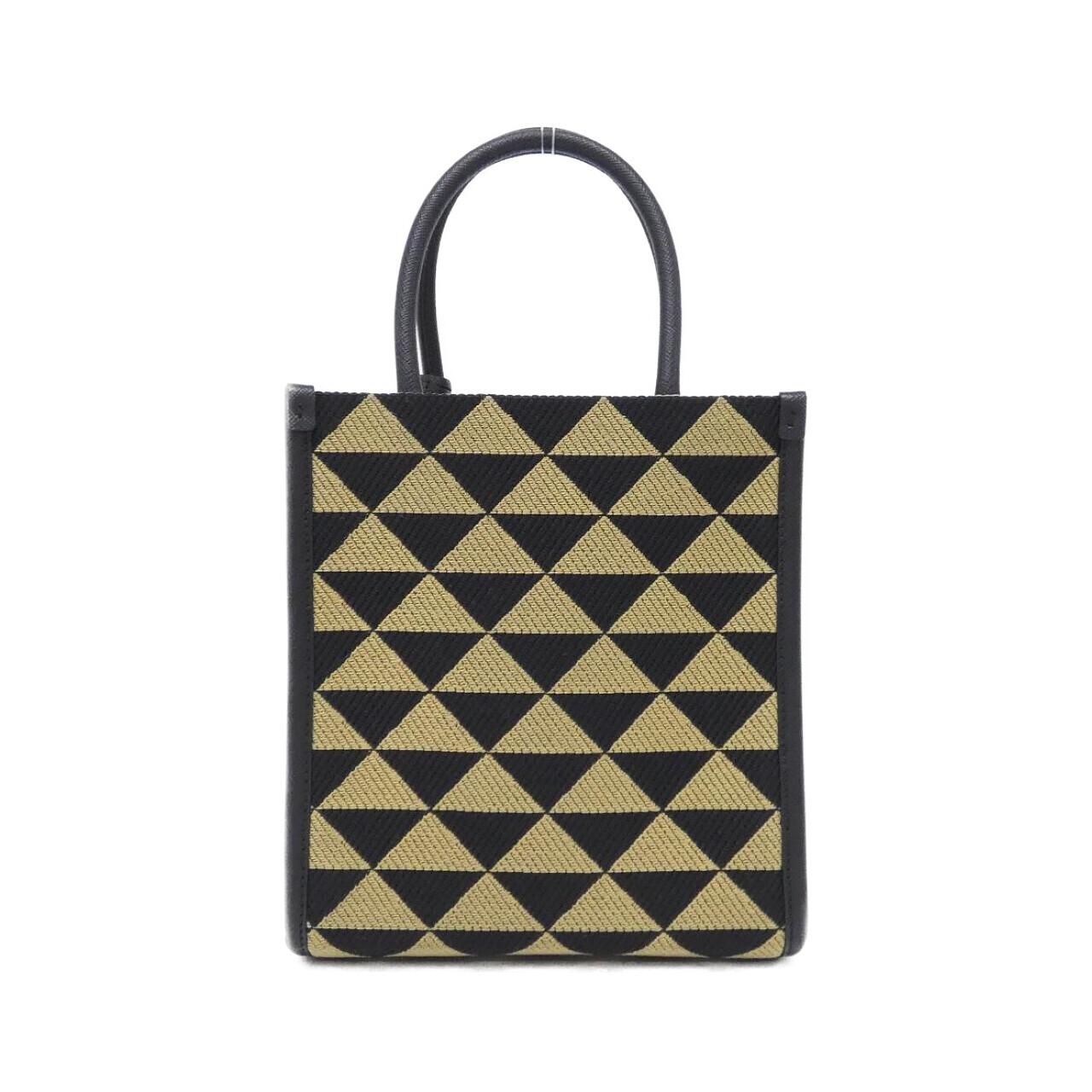 プラダ TRIANGOLO JACQUARD ショルダーバッグ