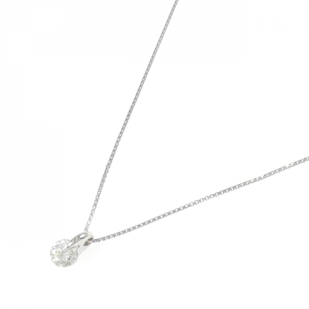 PT900プラチナ ダイヤモンドネックレス 0.50CT