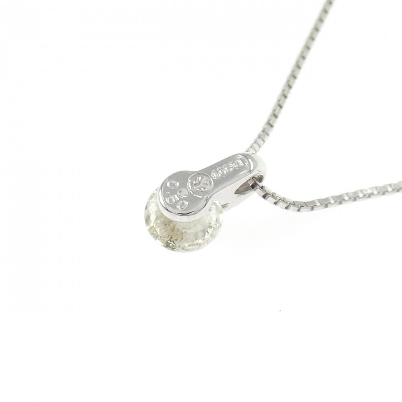 PT900プラチナ ダイヤモンドネックレス 0.50CT