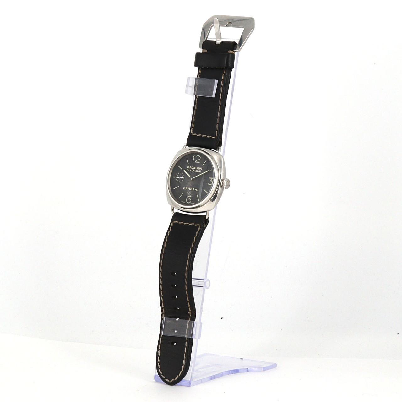 パネライ ラジオミールブラックシール ステンレススチール 腕時計