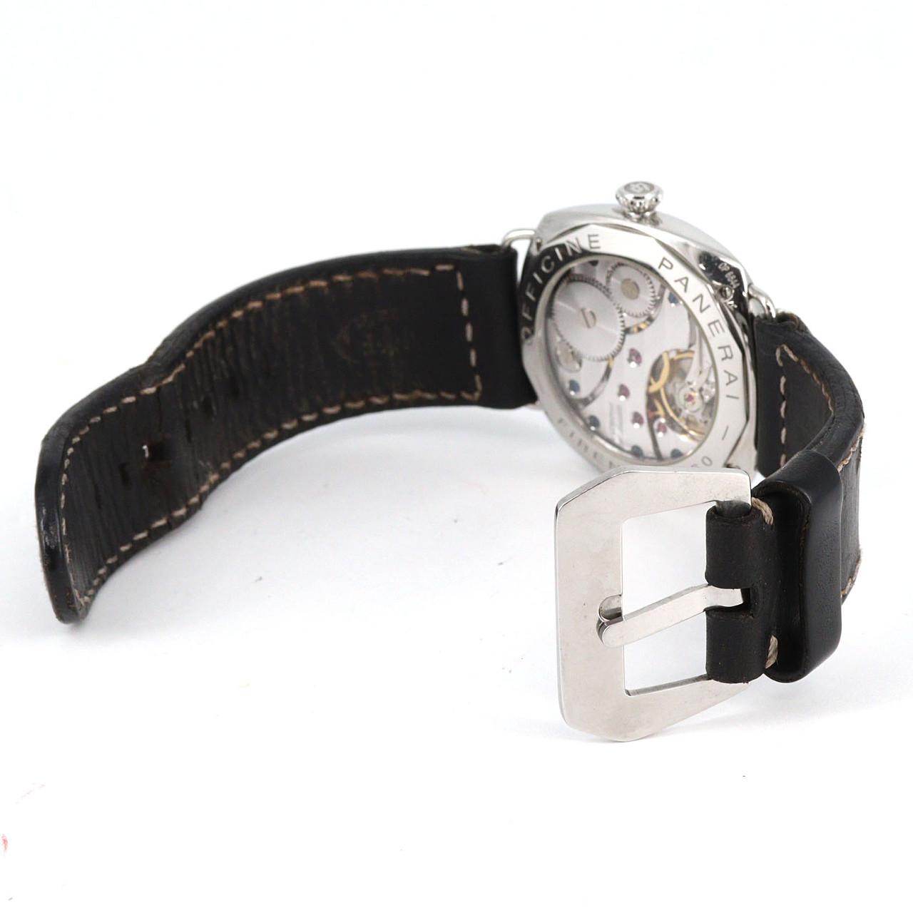 パネライ ラジオミールブラックシール ステンレススチール 腕時計