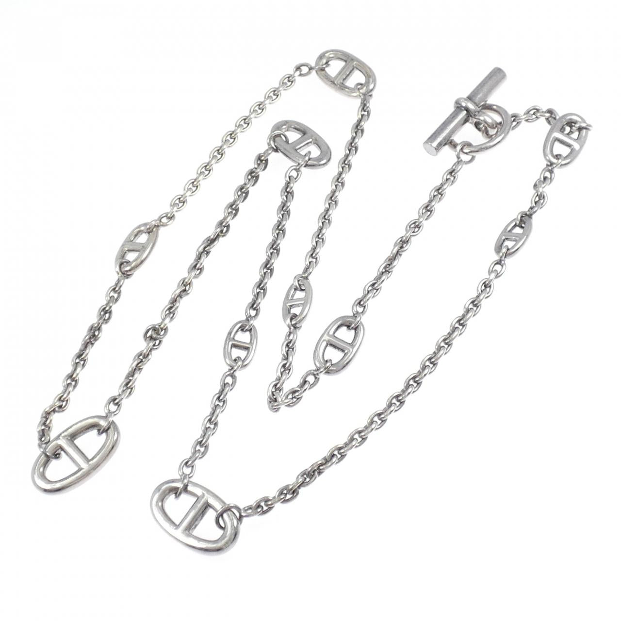 エルメス ファランドール 925シルバー ネックレス