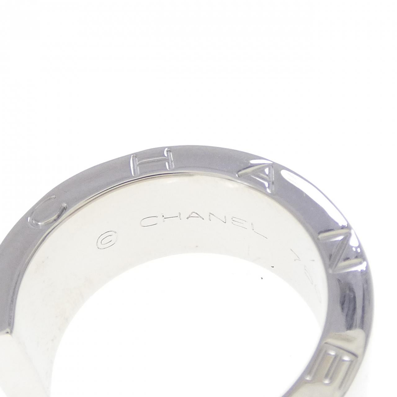 シャネル Cシグネチャー 750ホワイトゴールド リング 8.5号