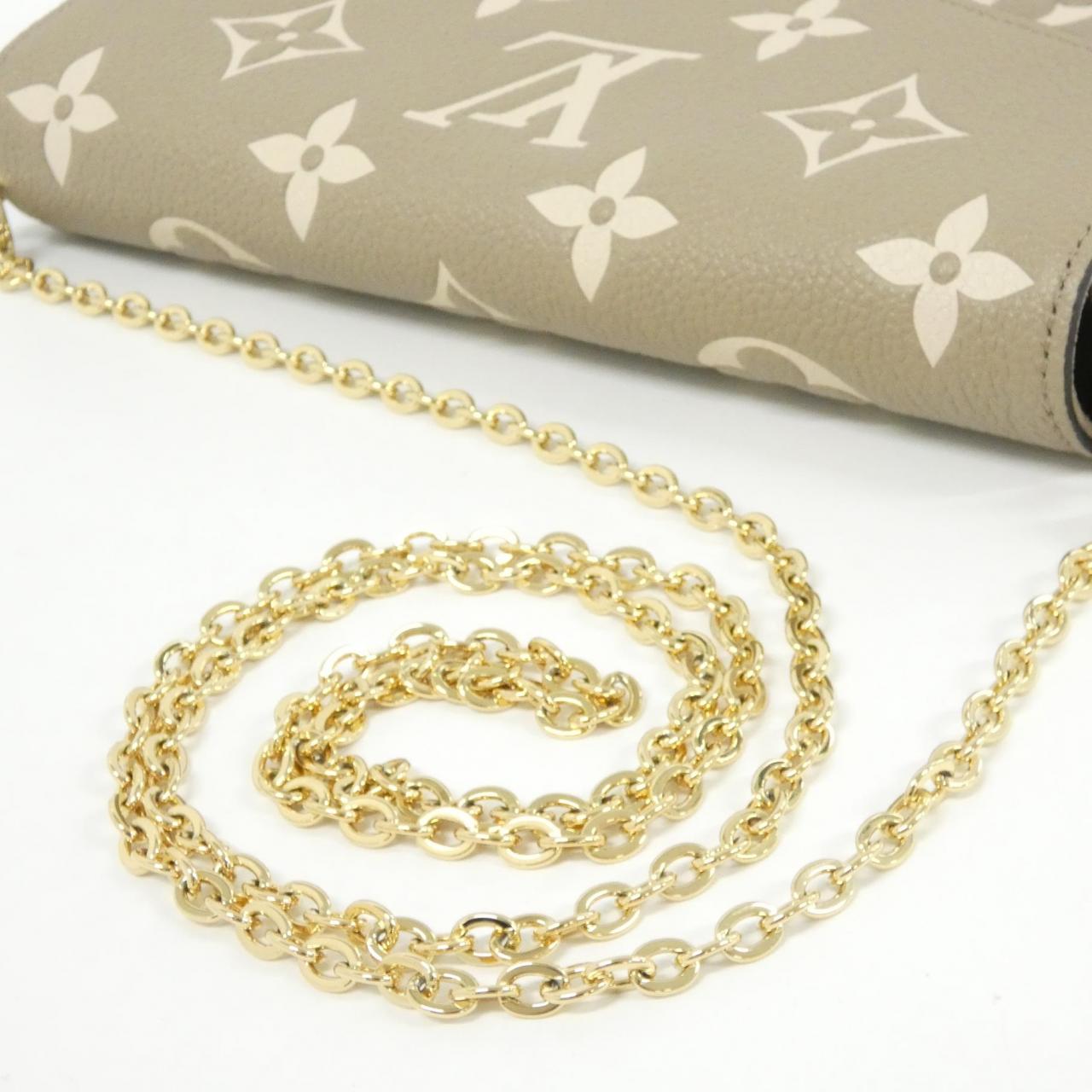 ルイヴィトン ポシェットフェリシー モノグラム・アンプラント ショルダーバッグ