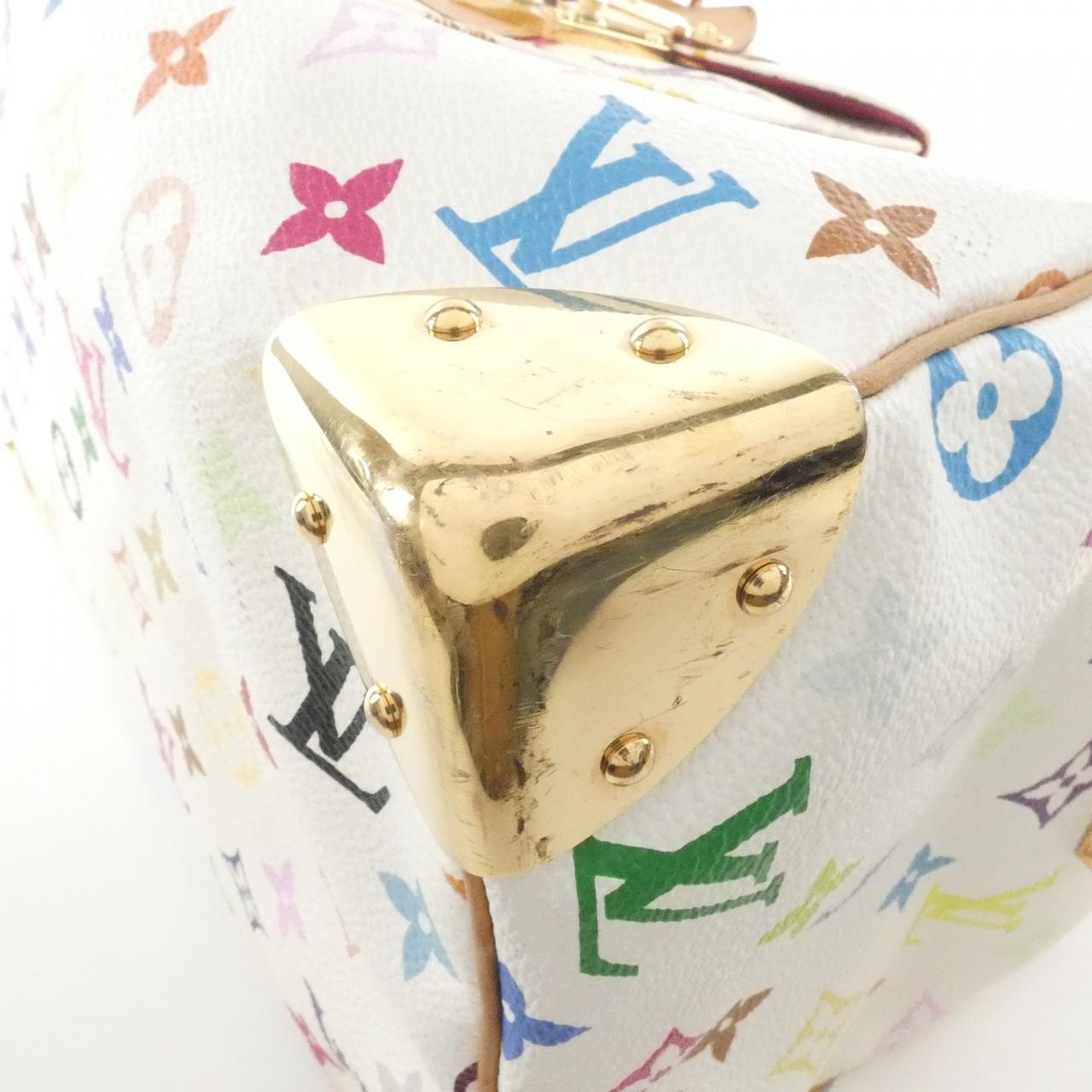 ルイヴィトン マルチカラー コーティングキャンバス ボストンバッグ