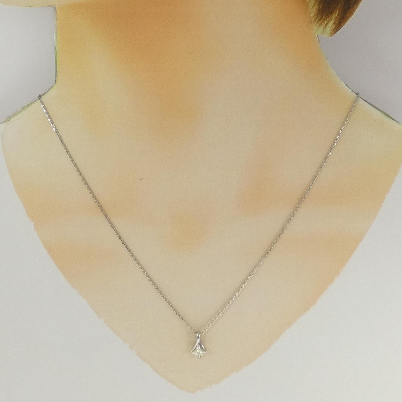 Pt850ダイヤモンドネックレス