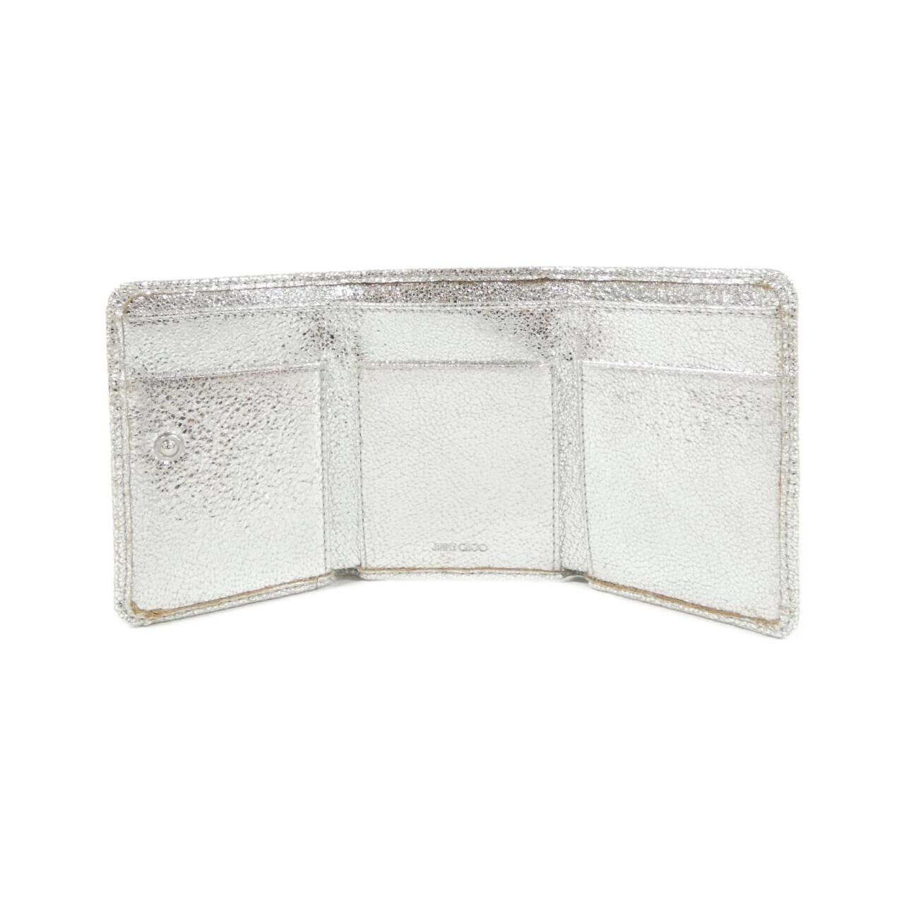 ジミー チュウ NEMOOGGM グリッター レザー ウォレット