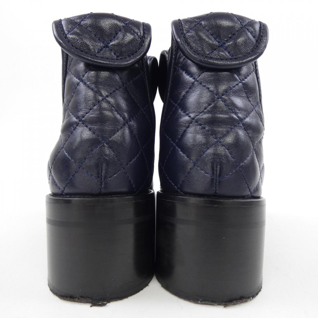 シャネル ANKLE BOOTS ラムスキン ブーツ