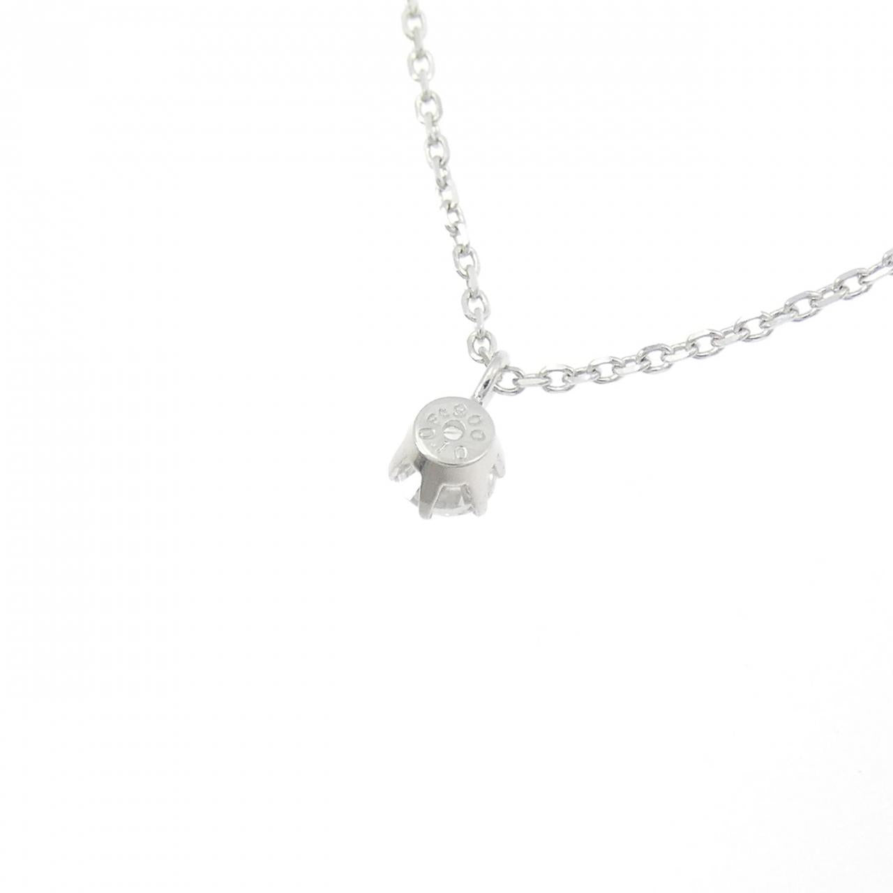 ギンザタナカ プラチナ K18ホワイトゴールド ダイヤモンド ネックレス