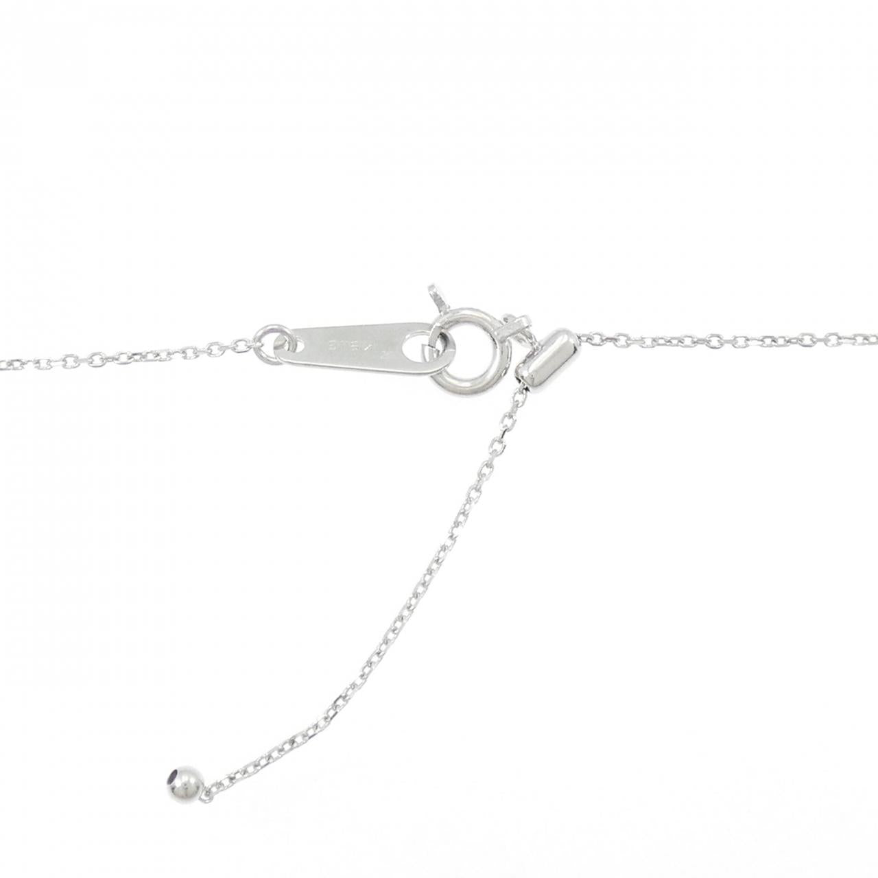 ギンザタナカ プラチナ K18ホワイトゴールド ダイヤモンド ネックレス