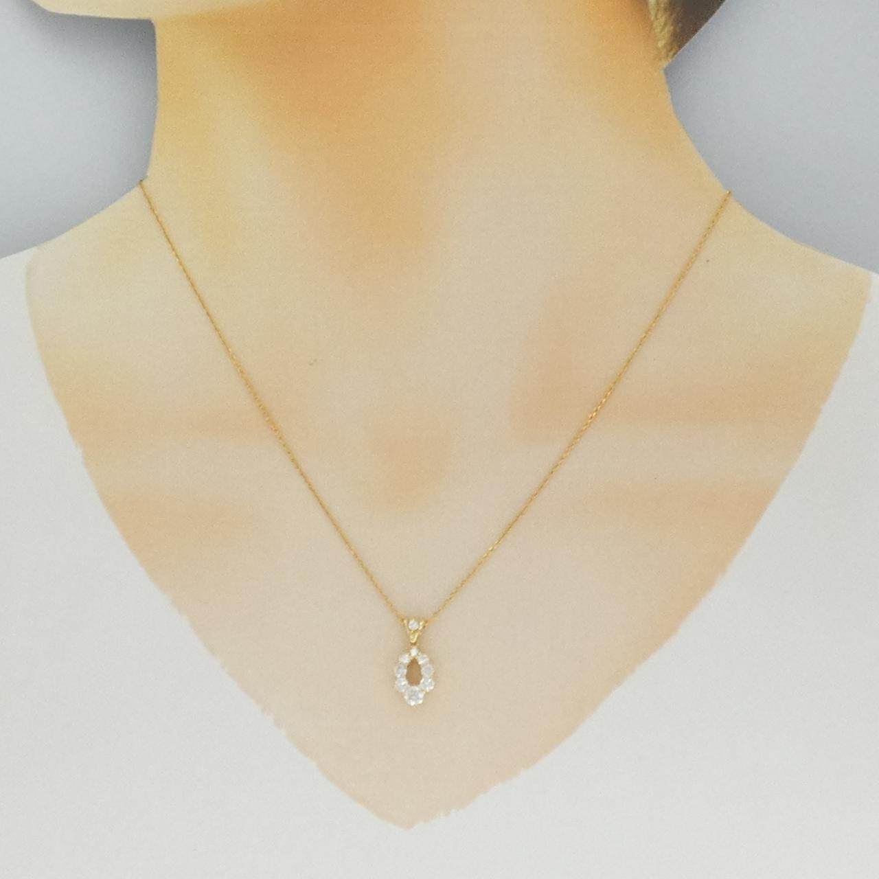 Au750ダイヤモンドネックレス