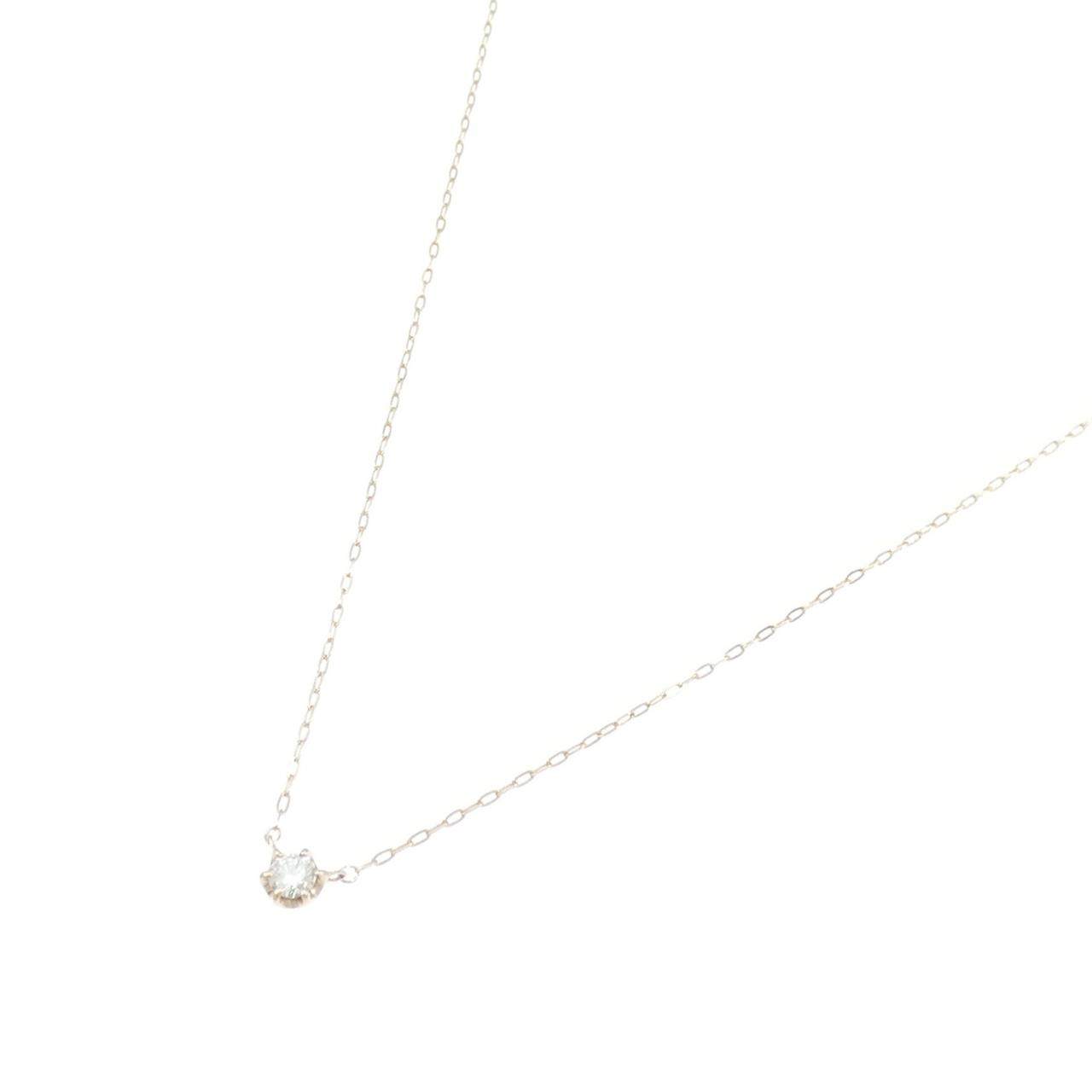 ヨンドシー Au750 ダイヤモンドネックレス