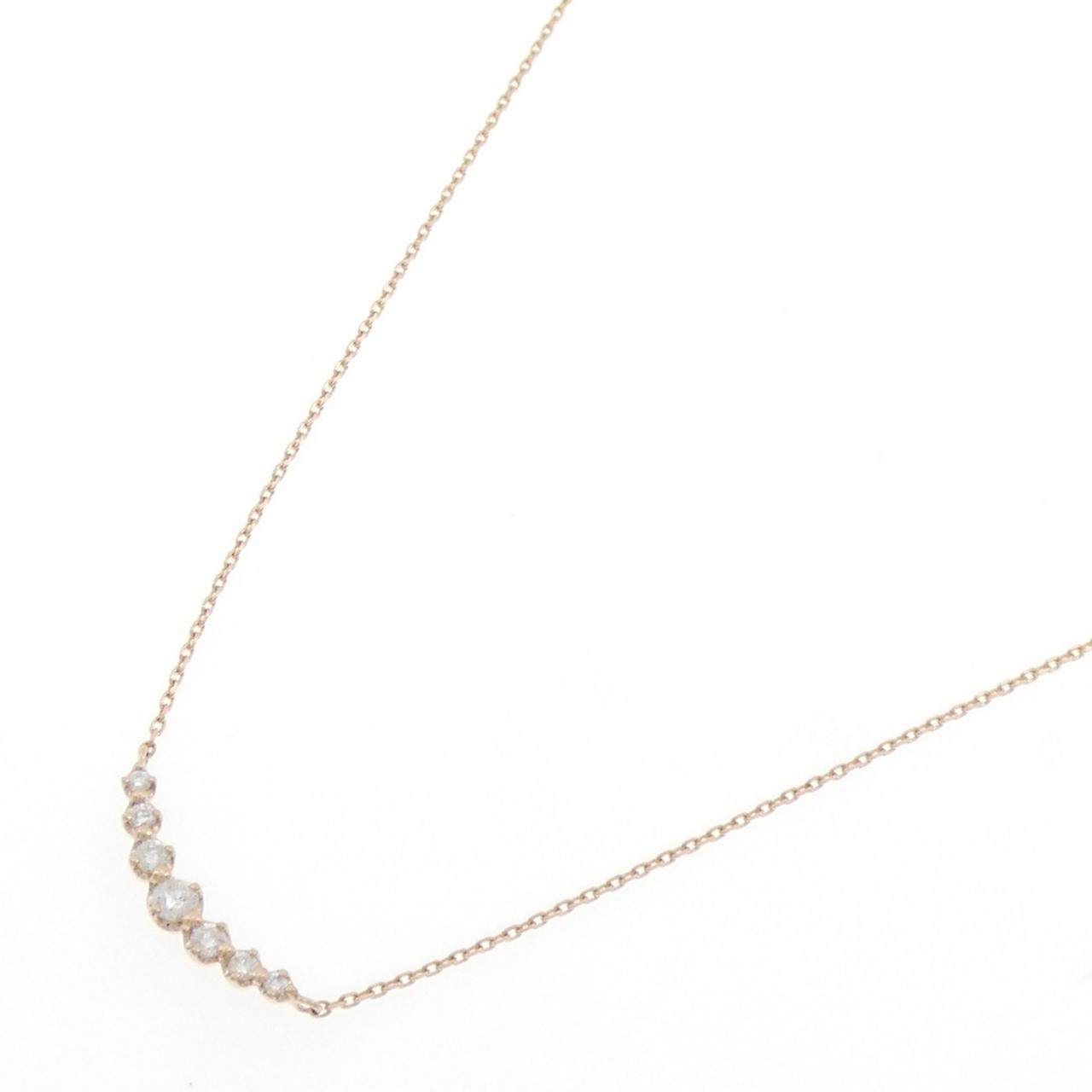 ヨンドシー K18ダイヤモンドネックレス