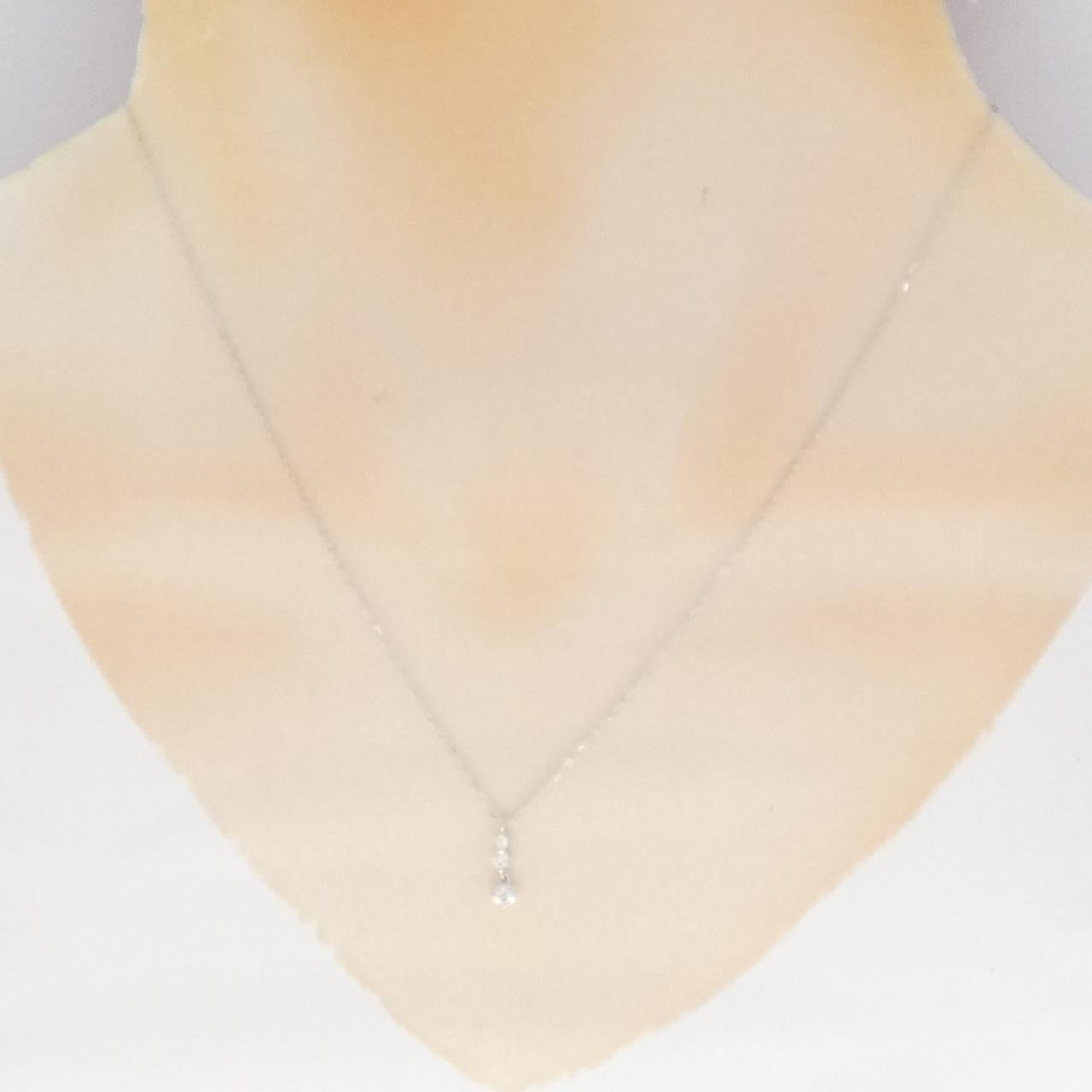 ヨンドシー Au750 ダイヤモンドネックレス