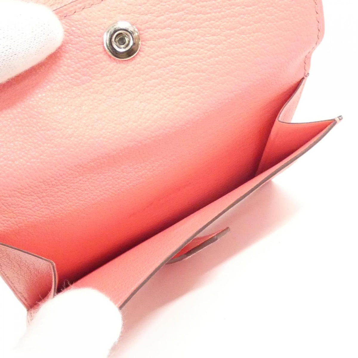 エルメス ベアンミニ シェーブル 二つ折り財布