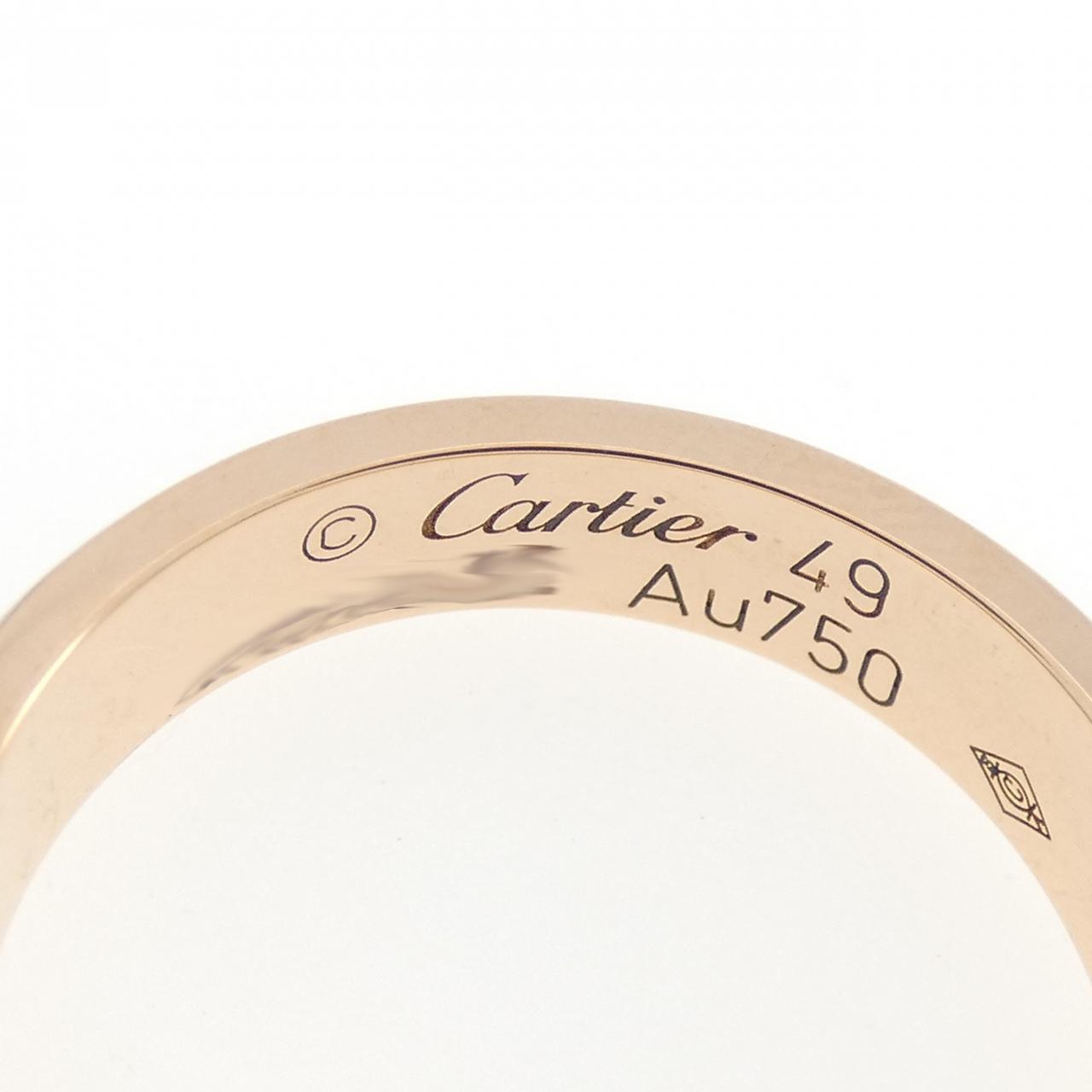 カルティエ ハッピーバースデー 750ピンクゴールド リング 9号