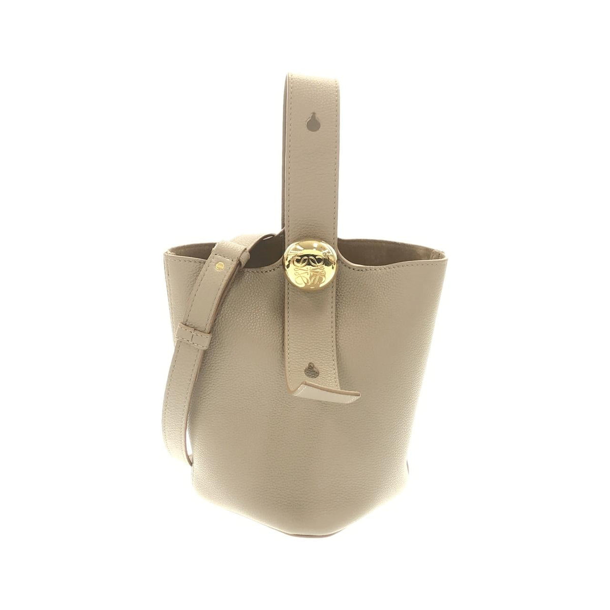 ロエベ Pebble Bucket Mini カーフ バケットバッグ