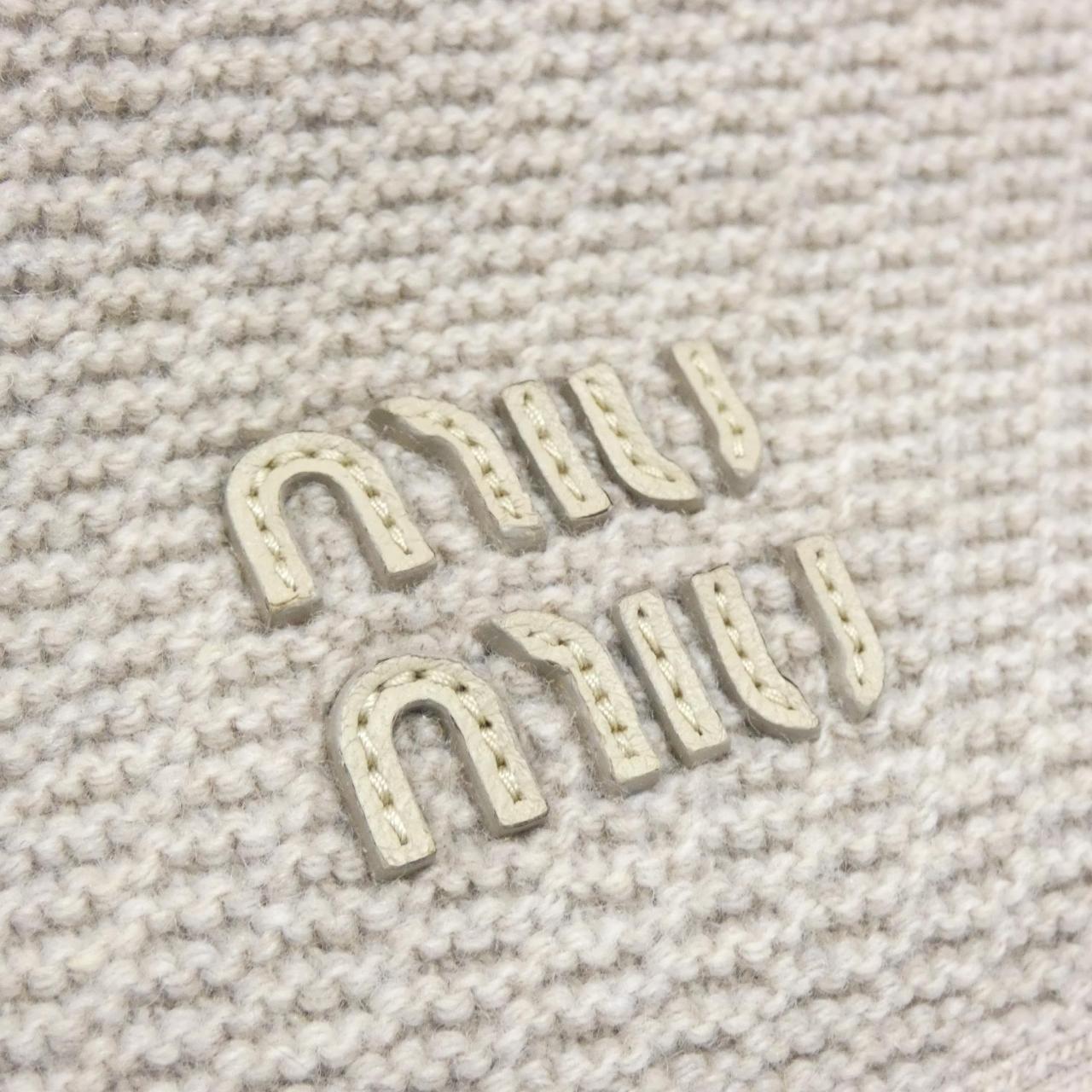 ミュウミュウ WOOL CASHMERE ショルダーバッグ