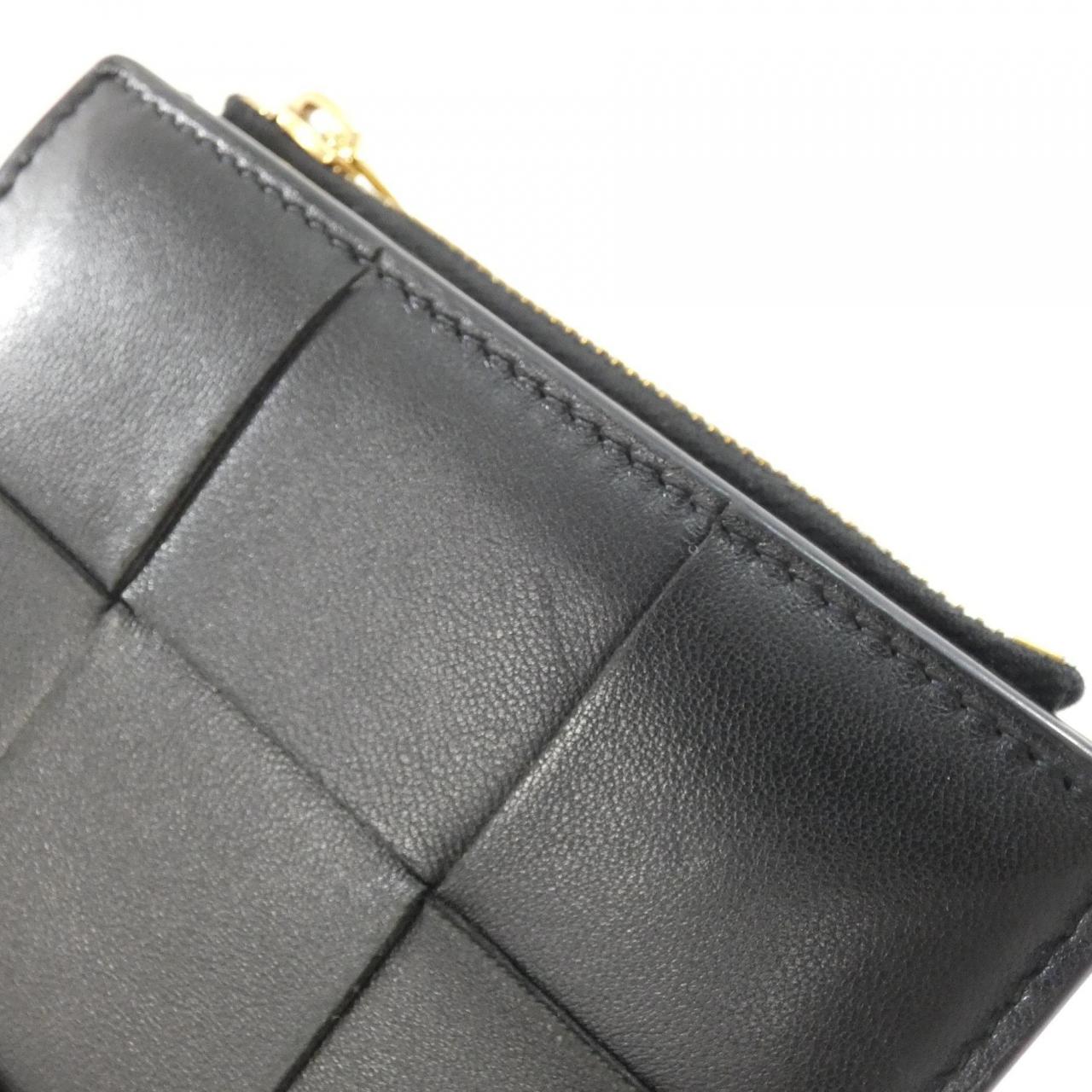 ボッテガヴェネタ レザー二つ折り財布