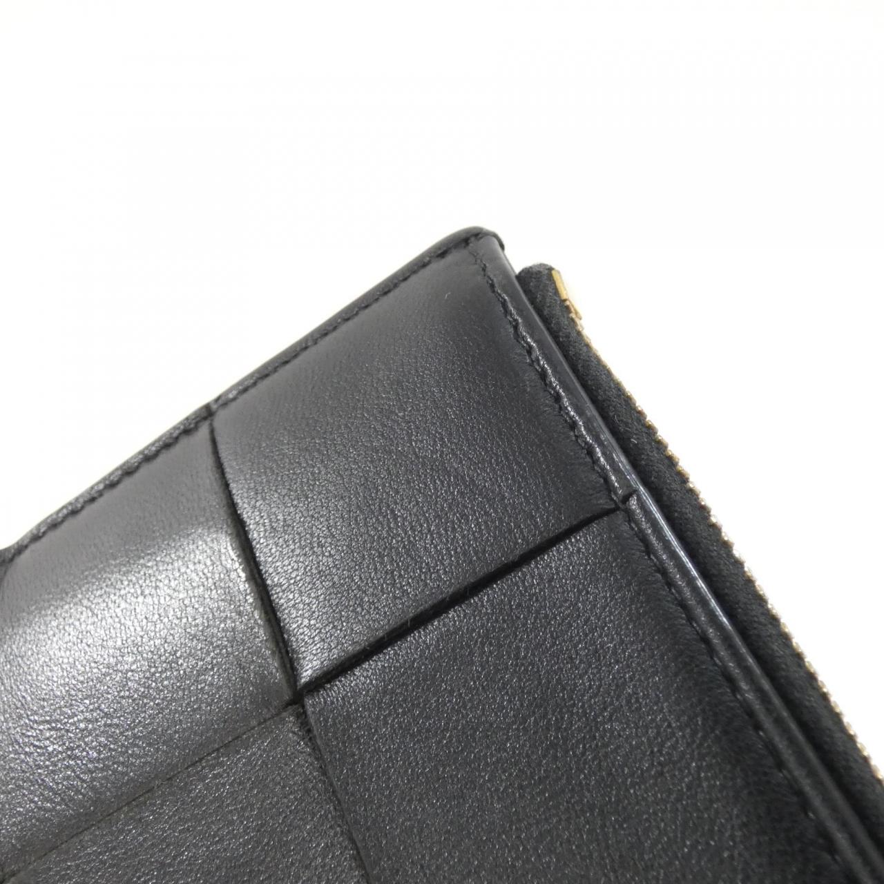 ボッテガヴェネタ レザー二つ折り財布