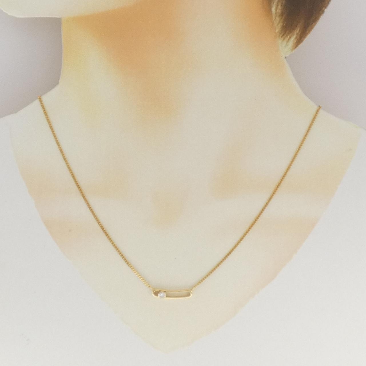 ラソマ K18 ダイヤモンドネックレス