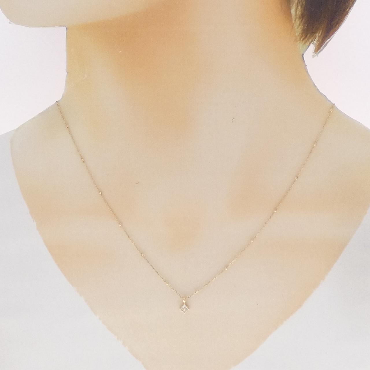 ヨンドシー K10 ダイヤモンドネックレス