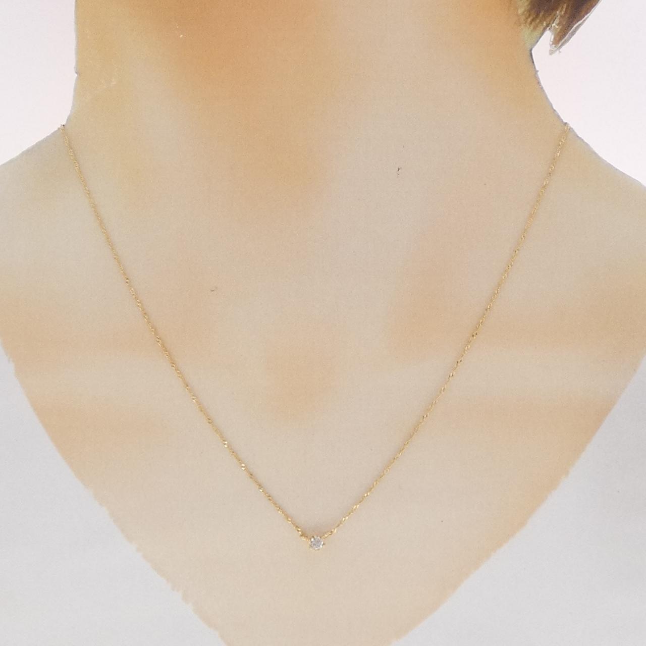Au750 ダイヤモンド ネックレス