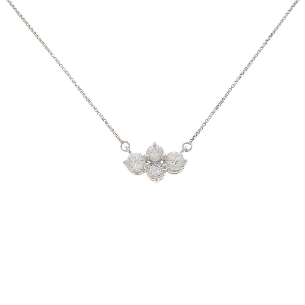 プラチナ850 ダイヤモンドネックレス