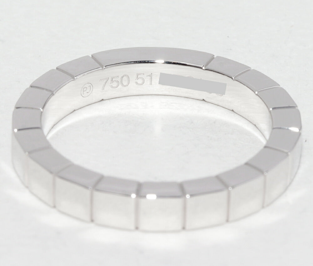 カルティエ ラニエール Au750ホワイトゴールド リング 11号